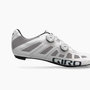 White / Grey GIRO Imperial Biking Shoe, Size 43